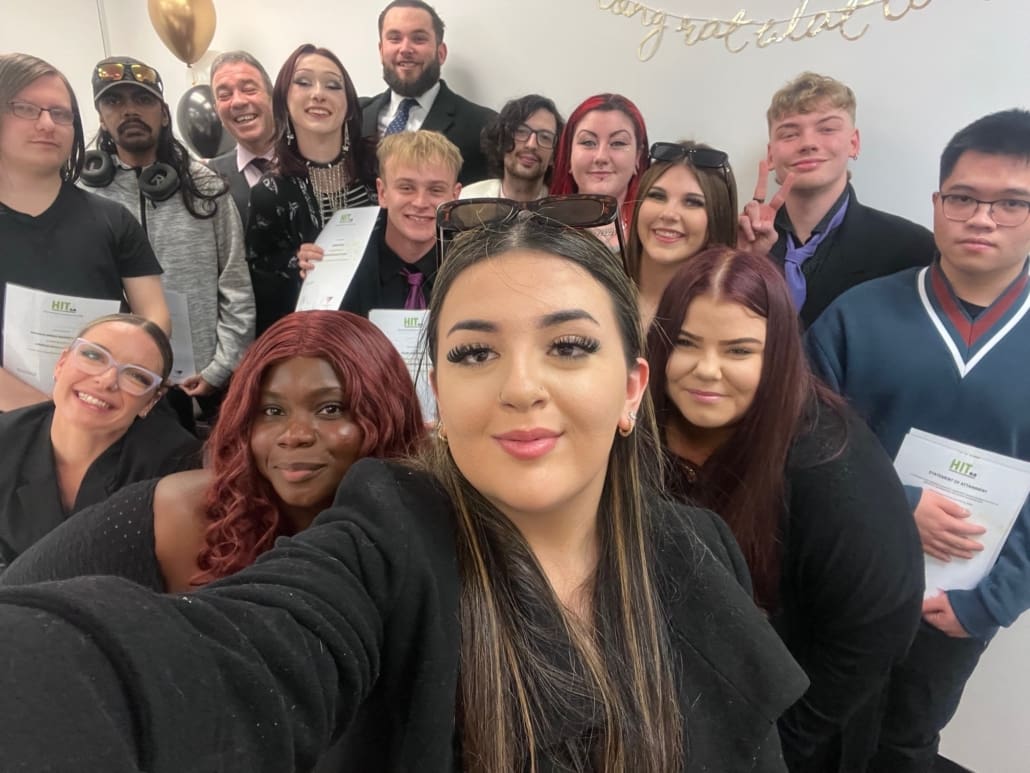 Students graduates pictured