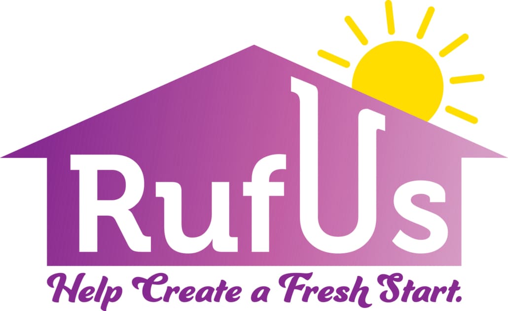 Rufus Logo reads Help create a fresh start